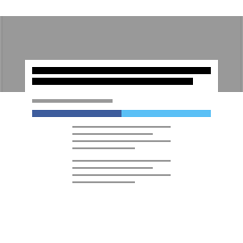 Overlay stretched, no sidebar
